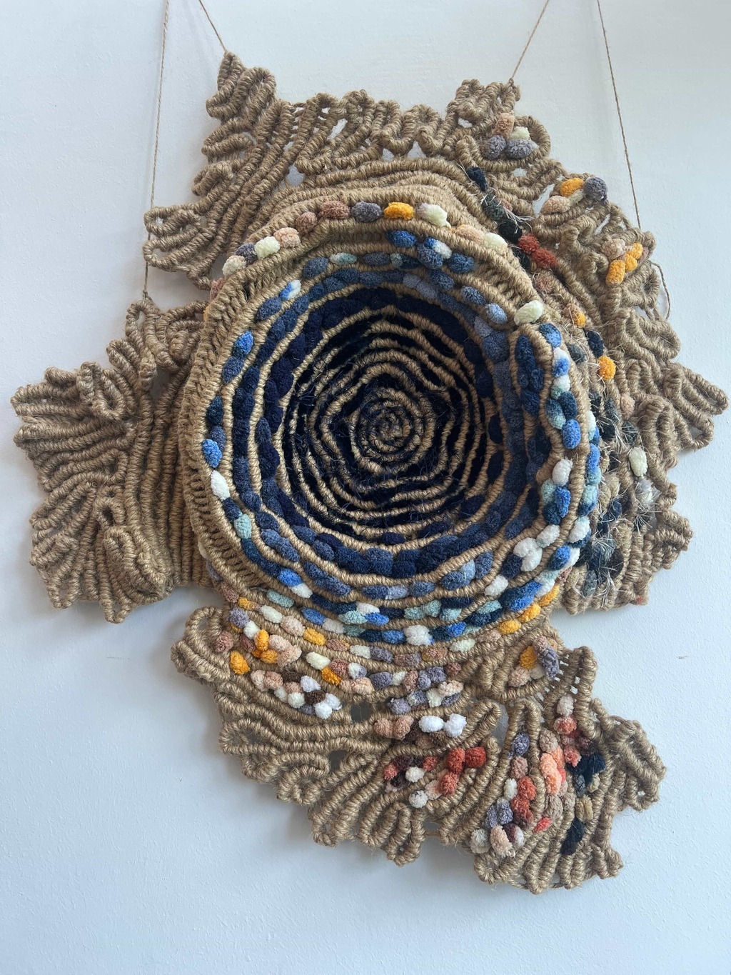 Expanding Core, textile artwork by Cami Pirvu