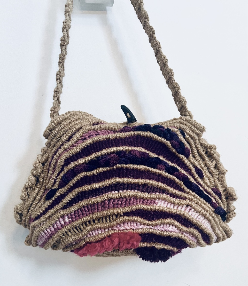 Layered Growth, textile artwork by Cami Pirvu